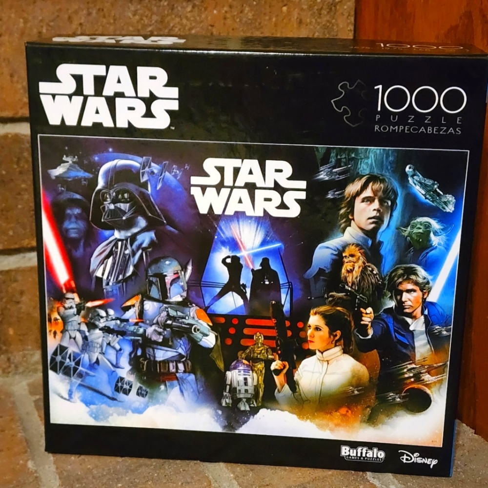 Star Wars jigsaw puzzle 1000 pieces buffalo games